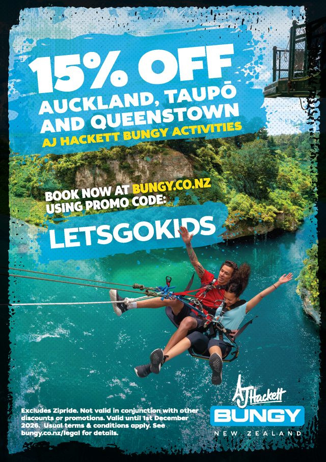 15% OFF AJ Hackett Bungy NZ